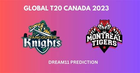 GT20 Canada 2023: Schedule, Teams, Venue and Match Timings.